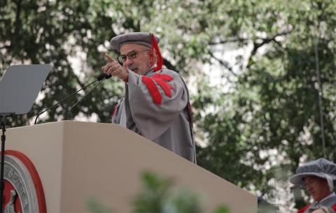 MIT Chairman Robert B. Millard '73 addresses the class of 2019